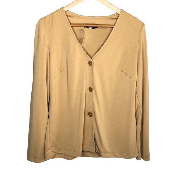 NWOT Chadwick’s of Boston 90’s Y2K Cardigan sz S - Picture 2 of 7